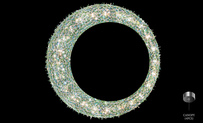 Crystal Ring Pendant