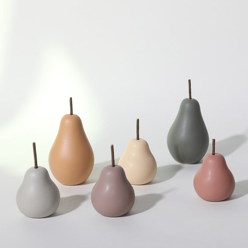 Decorative Pear Sculpture